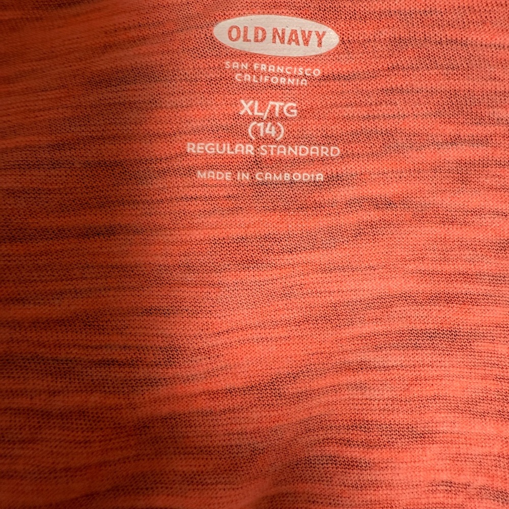 Old Navy Vibrant Coral Tank Top - Picture 2 of 3